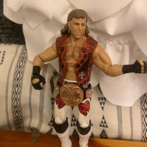 WWE Shawn Michaels Elite Collection Superstar tag team belt also